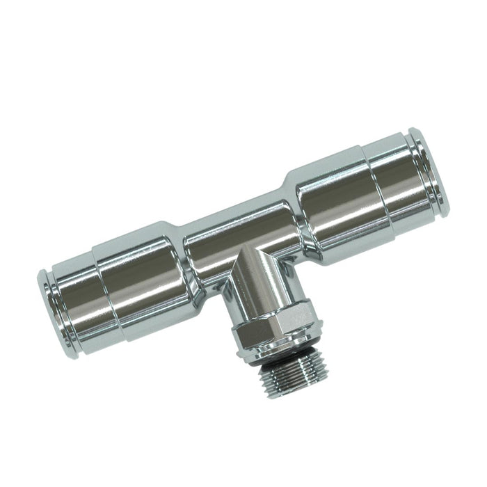 QR Twinseal Tee, 1/8" - 8/6mm Tube - RE7060