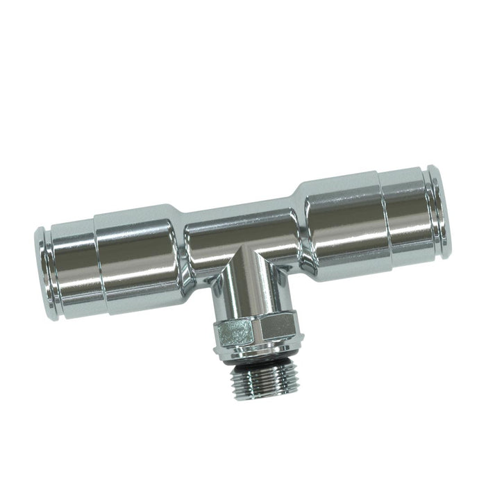 QR Twinseal Tee, 1/8" - 8/6mm Tube - RE7060