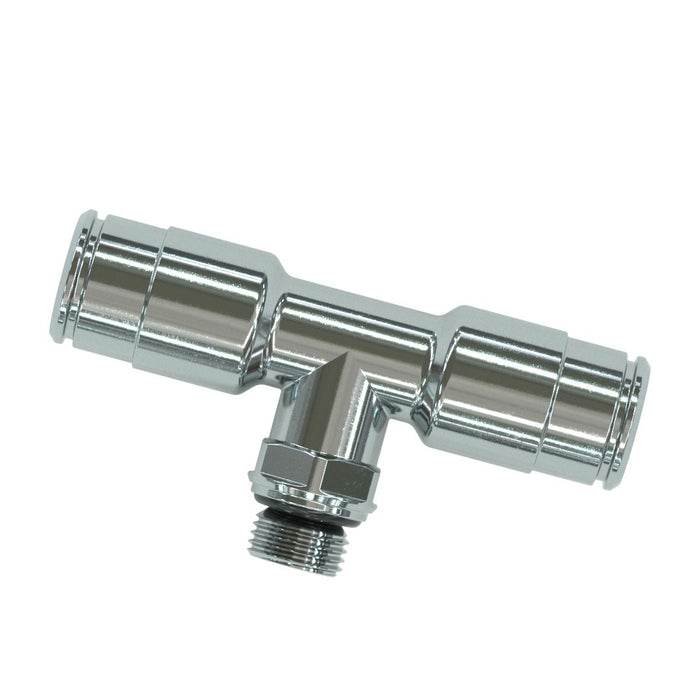 QR Twinseal Tee, 1/8" - 8/6mm Tube - RE7060