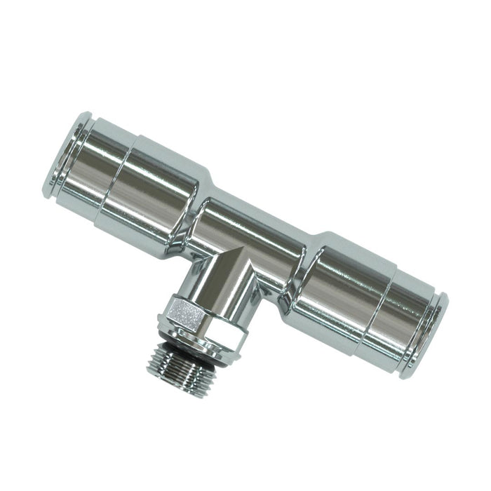 QR Twinseal Tee, 1/8" - 8/6mm Tube - RE7060