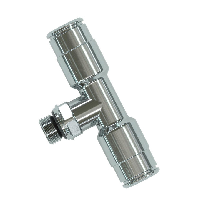 QR Twinseal Tee, 1/8" - 8/6mm Tube - RE7060