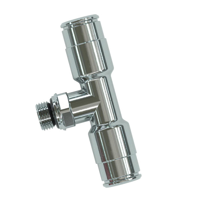 QR Twinseal Tee, 1/8" - 8/6mm Tube - RE7060