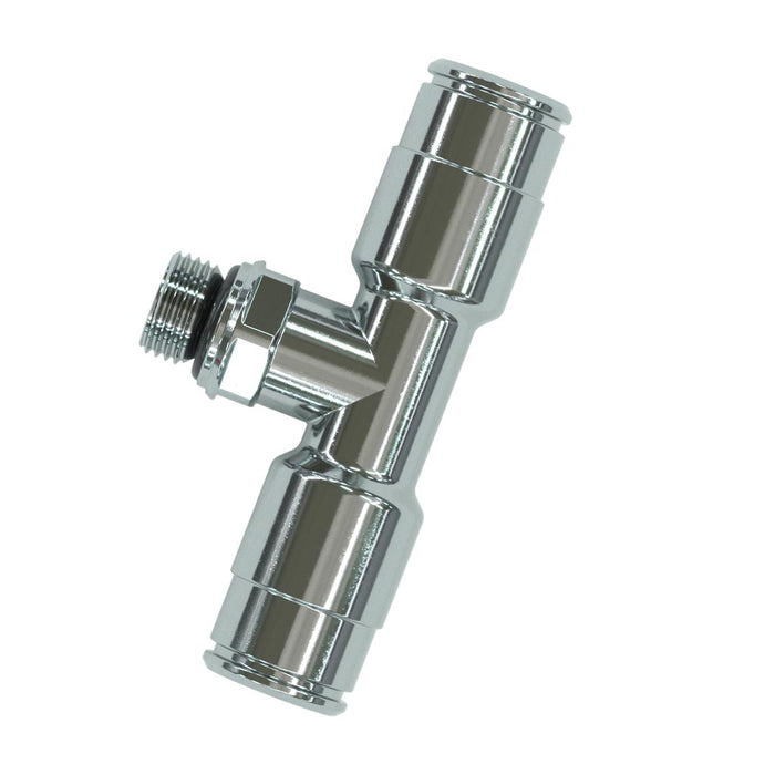 QR Twinseal Tee, 1/8" - 8/6mm Tube - RE7060