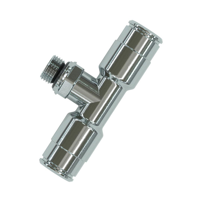 QR Twinseal Tee, 1/8" - 8/6mm Tube - RE7060