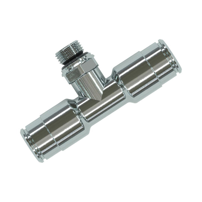 QR Twinseal Tee, 1/8" - 8/6mm Tube - RE7060