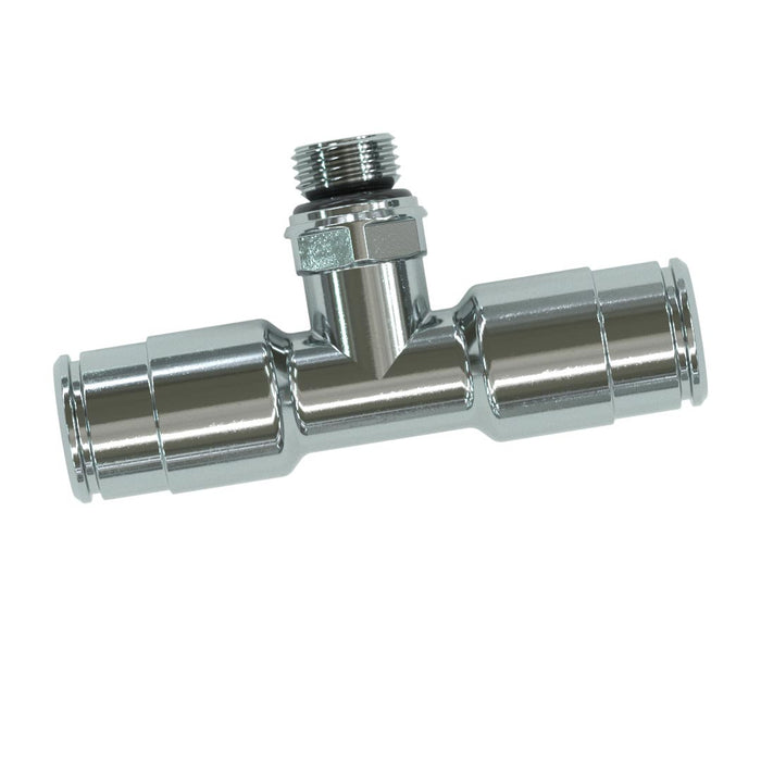 QR Twinseal Tee, 1/8" - 8/6mm Tube - RE7060