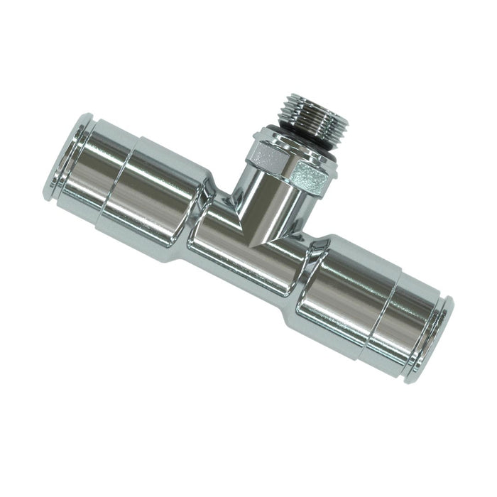 QR Twinseal Tee, 1/8" - 8/6mm Tube - RE7060