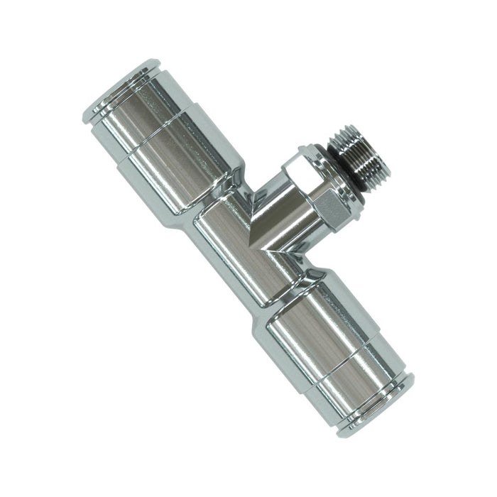 QR Twinseal Tee, 1/8" - 8/6mm Tube - RE7060