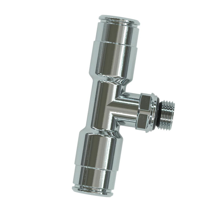 QR Twinseal Tee, 1/8" - 8/6mm Tube - RE7060