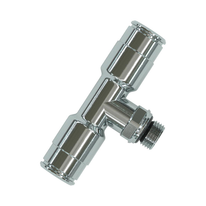 QR Twinseal Tee, 1/8" - 8/6mm Tube - RE7060