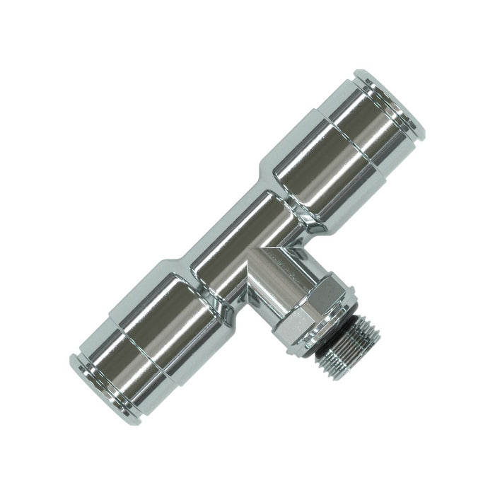 QR Twinseal Tee, 1/8" - 8/6mm Tube - RE7060