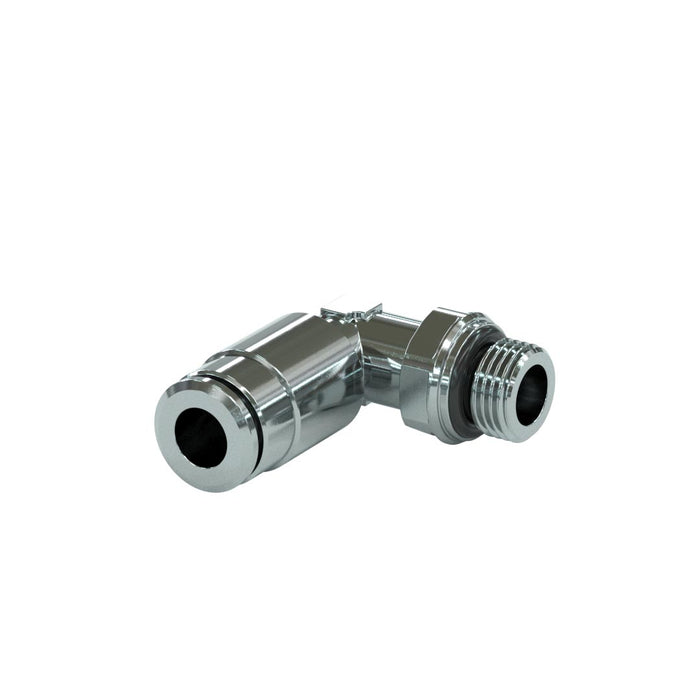QR Twinseal Elbow, 1/8" - 6/4mm Tube - RE7014